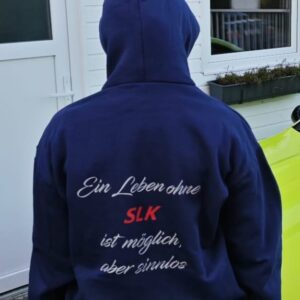 dias performance hoodie navy hinten