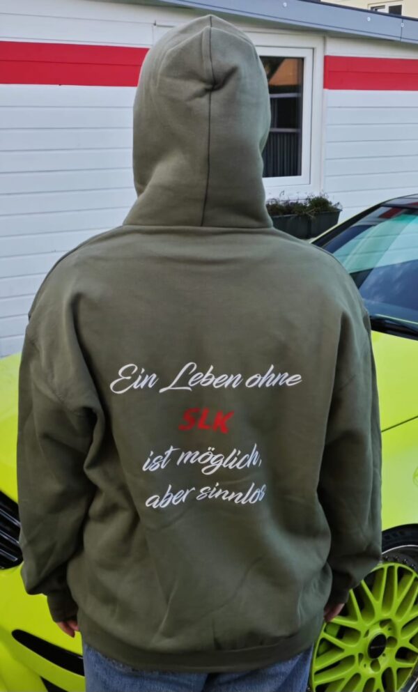 dias performance hoodie olive hinten